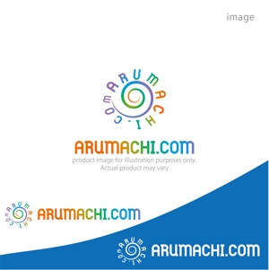 kohei (koheimax618)さんのインバウンドツアー会社「ARUMACHI.COM」のロゴへの提案