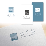 Hi-Design (hirokips)さんの美容院　【uru hair&rilaxation】　のロゴへの提案