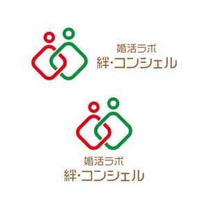 Dynamites01 (dynamites01)さんの婚活・結婚相談所事業　【婚活ラボ　絆・コンシェル】のロゴへの提案