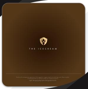XL@グラフィック (ldz530607)さんのアイスクリームショップ「THE ICECREAM」のロゴへの提案