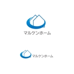 U design  (u__design)さんの新築住宅の会社「マルケンホーム」のロゴへの提案