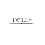 U design  (u__design)さんのWedding Photoサイト「 I WILL 」のロゴへの提案