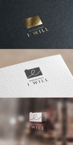 mogu ai (moguai)さんのWedding Photoサイト「 I WILL 」のロゴへの提案