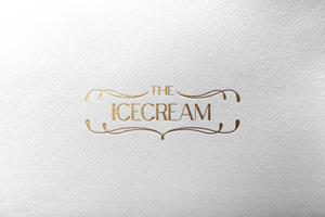 fukumoto (fukumoto0224)さんのアイスクリームショップ「THE ICECREAM」のロゴへの提案