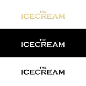 holy245 (holy245)さんのアイスクリームショップ「THE ICECREAM」のロゴへの提案