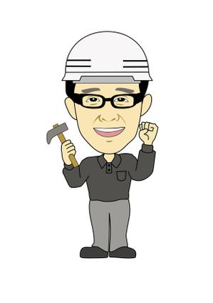 Mari (Marisan)さんのリフォーム会社の似顔絵風キャラクター作成への提案