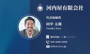 S.Ahn ()さんの河内屋有限会社の名刺への提案