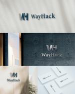 UMITODESIGN (umitodesign)さんのシステム開発会社[株式会社WayHack -ウェイハック- ]のロゴ制作依頼への提案
