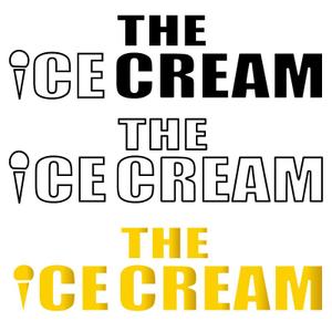 市原 稔也 (haniwa-hana)さんのアイスクリームショップ「THE ICECREAM」のロゴへの提案