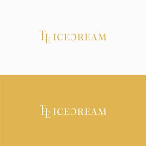 D . l a b o (becky_)さんのアイスクリームショップ「THE ICECREAM」のロゴへの提案