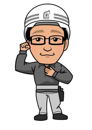 S.S. ()さんのリフォーム会社の似顔絵風キャラクター作成への提案