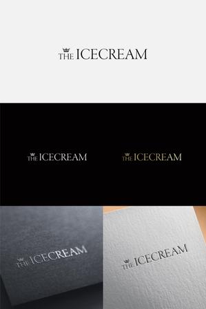 scrug design (scrug)さんのアイスクリームショップ「THE ICECREAM」のロゴへの提案