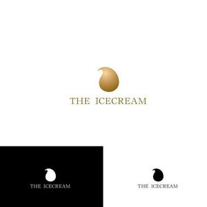 耶耶 (yuki_tk_s)さんのアイスクリームショップ「THE ICECREAM」のロゴへの提案