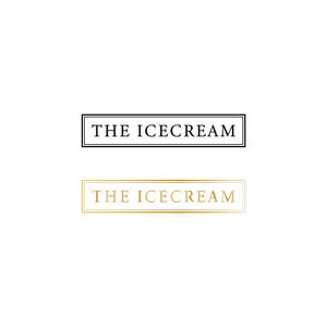 kaitoshimatani (Kaito_114)さんのアイスクリームショップ「THE ICECREAM」のロゴへの提案