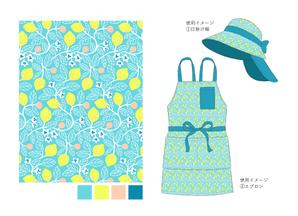ワクわーく企画部 (wakuworkplanning)さんの女性向け農作業服のテキスタイルデザインへの提案