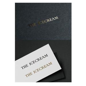 ninaiya (ninaiya)さんのアイスクリームショップ「THE ICECREAM」のロゴへの提案
