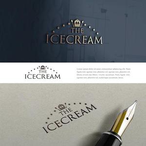drkigawa (drkigawa)さんのアイスクリームショップ「THE ICECREAM」のロゴへの提案