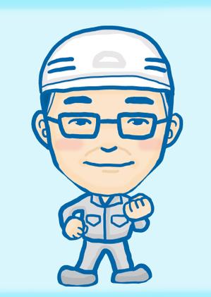 かとまるYUKA (nikonikoniko)さんのリフォーム会社の似顔絵風キャラクター作成への提案