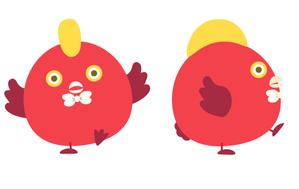 りょうてん (ryotten)さんのお金にまつわる教育アプリの愛らしいメインキャラクターデザインへの提案