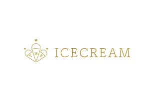 Creative Office Üü (COUU)さんのアイスクリームショップ「THE ICECREAM」のロゴへの提案