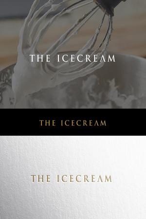 YOO GRAPH (fujiseyoo)さんのアイスクリームショップ「THE ICECREAM」のロゴへの提案