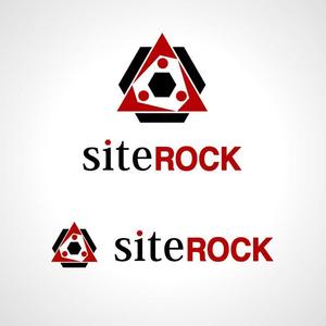 さんの「SiteROCK」のロゴ作成への提案