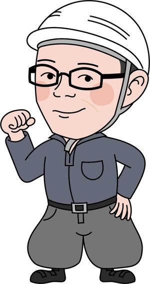 みんみん (minmin_art_0)さんのリフォーム会社の似顔絵風キャラクター作成への提案