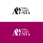 トウミヤデザイン (tonsan21)さんのWine＆Cafe「Arista」のロゴへの提案