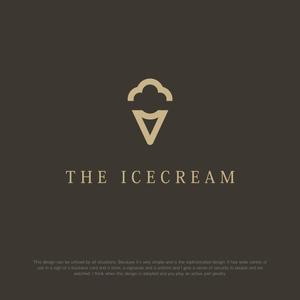 wasteland ()さんのアイスクリームショップ「THE ICECREAM」のロゴへの提案