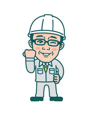 栗山　薫 (kuri_pulsar)さんのリフォーム会社の似顔絵風キャラクター作成への提案