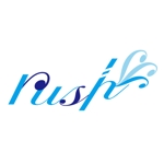 藤依ひな (fujiyorihina)さんの人材紹介、コンサルティング会社（rush）のロゴへの提案