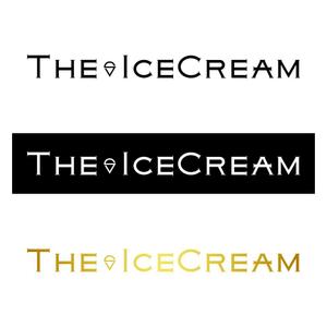 株式会社アドパツク (ad-pack)さんのアイスクリームショップ「THE ICECREAM」のロゴへの提案