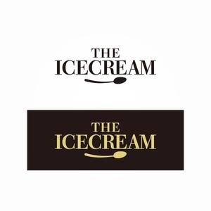 ns_works (ns_works)さんのアイスクリームショップ「THE ICECREAM」のロゴへの提案