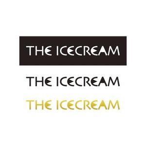 okicha-nel (okicha-nel)さんのアイスクリームショップ「THE ICECREAM」のロゴへの提案