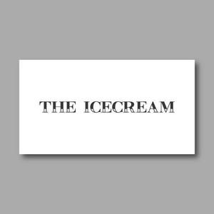 yusa_projectさんのアイスクリームショップ「THE ICECREAM」のロゴへの提案