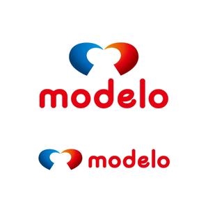 claphandsさんの「modelo」のロゴ作成への提案