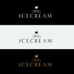 mogu ai (moguai)さんのアイスクリームショップ「THE ICECREAM」のロゴへの提案