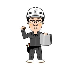 CypherNotes合同会社 (cyphernotes)さんのリフォーム会社の似顔絵風キャラクター作成への提案