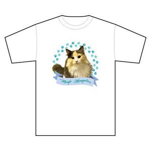 OGR Lab (one_giant_reptile)さんの猫（ノルウェージャンフォレストキャット）のTシャツデザインへの提案