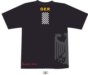 susisusikaさんのドイツをイメージしたシャツのデザインへの提案