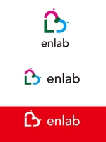 田中　威 (dd51)さんの結婚相談所「enlab」のロゴへの提案