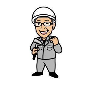 ルリツグミ工房 ()さんのリフォーム会社の似顔絵風キャラクター作成への提案
