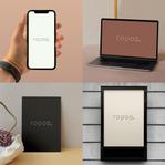 toone design (to_design)さんのアイラッシュサロン　repos. ルポドット　のロゴ制作への提案