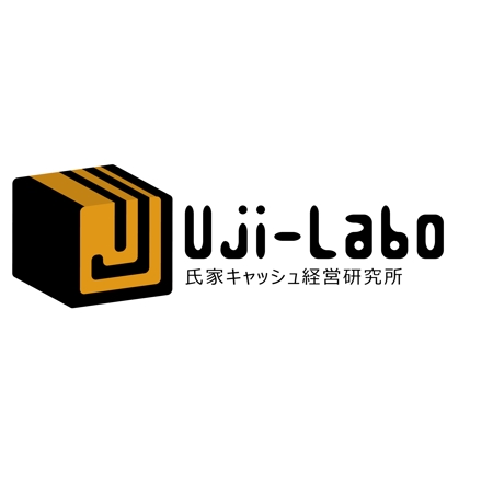 inudogさんの「氏家キャッシュ経営研究所　Uji-Labo」のロゴ作成への提案
