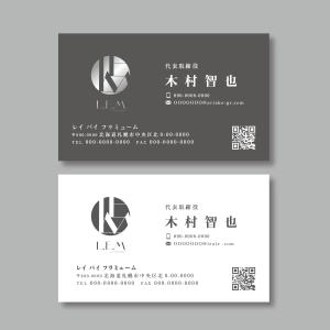 TYPOGRAPHIA (Typograph)さんの美容室　スタイリスト　名刺　への提案
