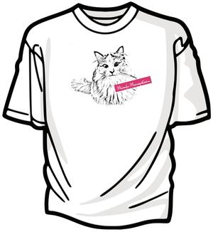 cimadesign (cima-design)さんの猫（ノルウェージャンフォレストキャット）のTシャツデザインへの提案
