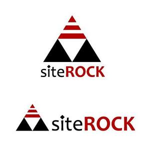 blueappleさんの「SiteROCK」のロゴ作成への提案
