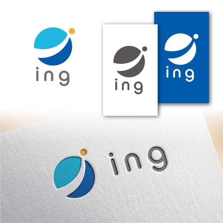 Hi-Design (hirokips)さんの清掃業「ing」のロゴへの提案