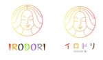 arc design (kanmai)さんの脱白髪染め専門店（美容室）「イロドリ（IRODORI・彩）」のロゴへの提案