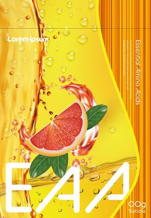 カミーユ・ワークス (naizan)さんのアミノ酸、EAAのパッケージのデザインへの提案